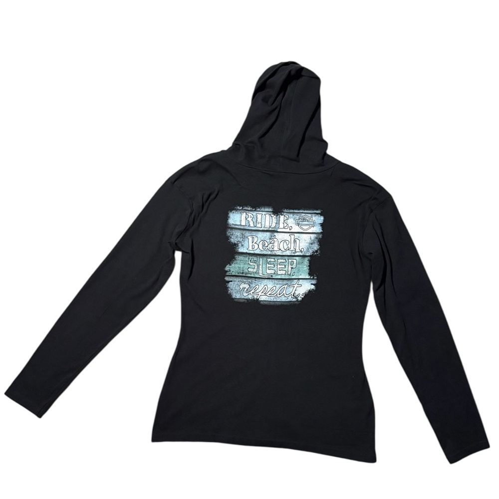 Harley-Davidson Black Full-Zip Jacket - Picture 3 of 4